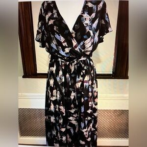 Moon & Sky Faux Wrap Dress from Anthropologie